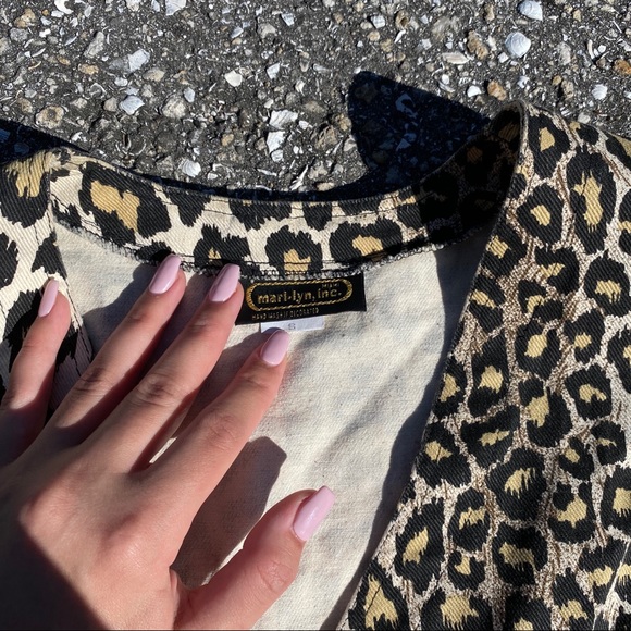 Leopard cheetah print vest - Picture 5 of 8